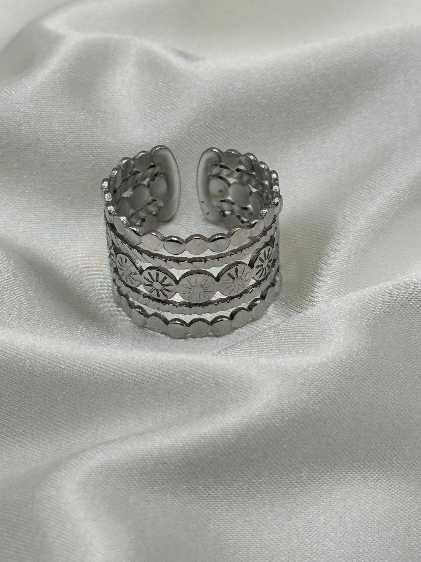 Bague Amaryne couleur argent