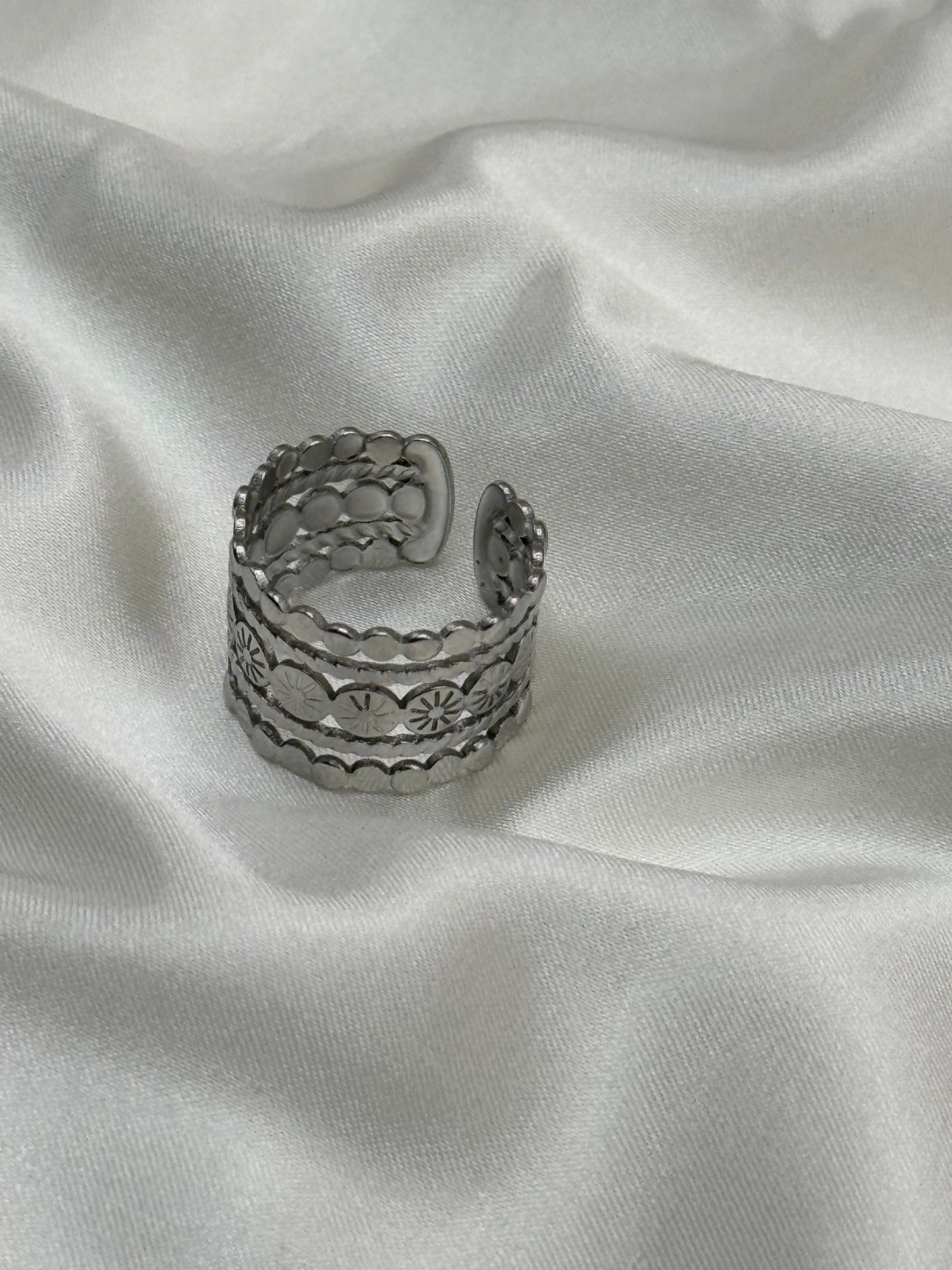 Bague Amaryne couleur argent