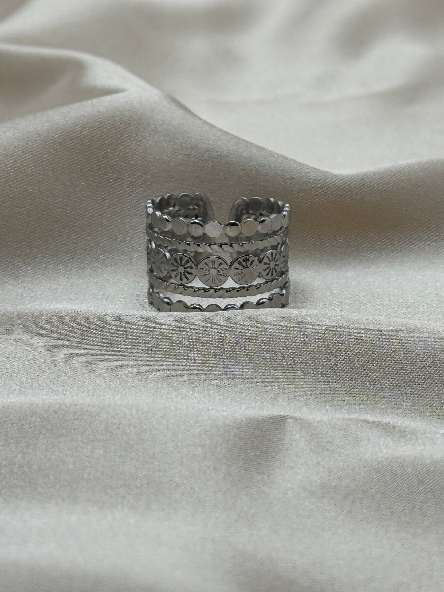 Bague Amaryne couleur argent