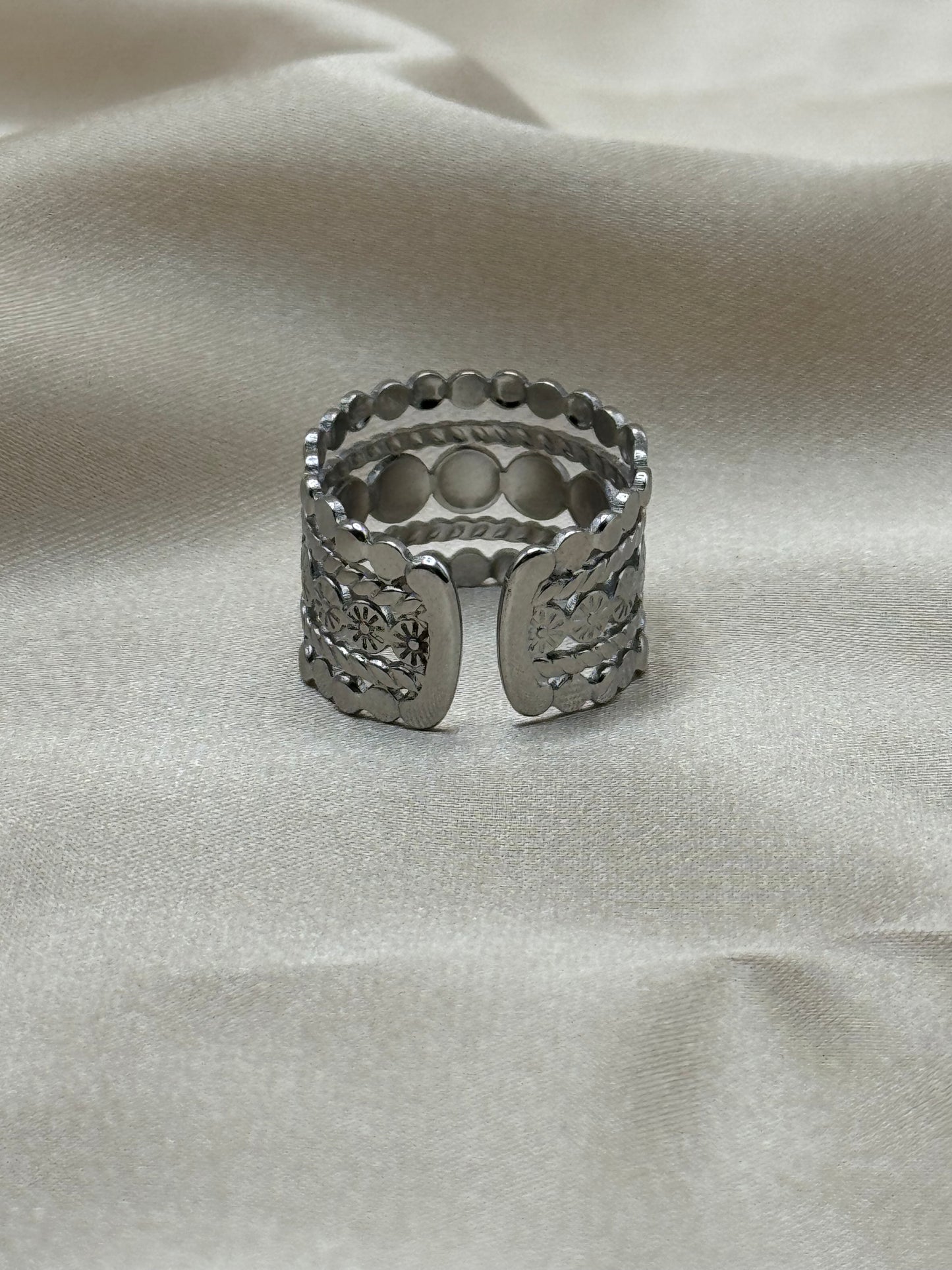 Bague Amaryne couleur argent