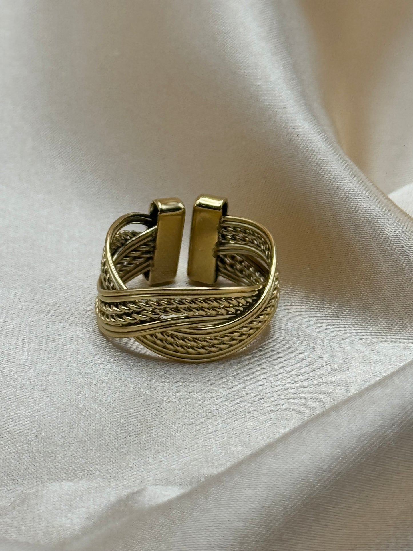 Bague Joline couleur or