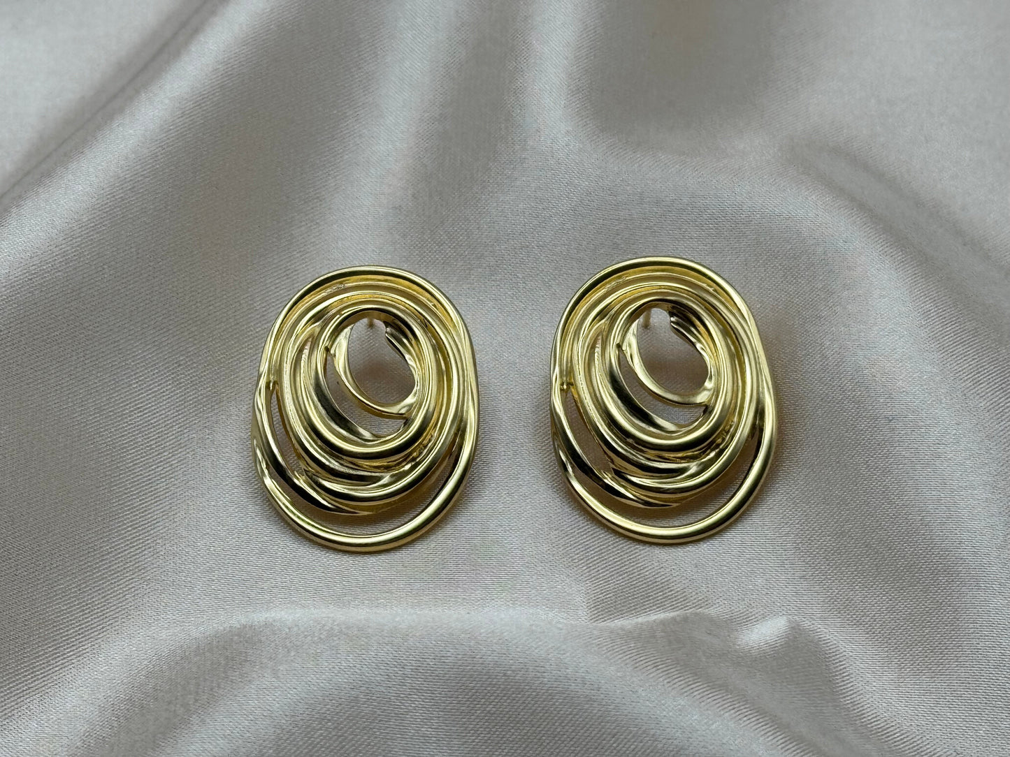 Boucles d'oreilles Enora couleur or