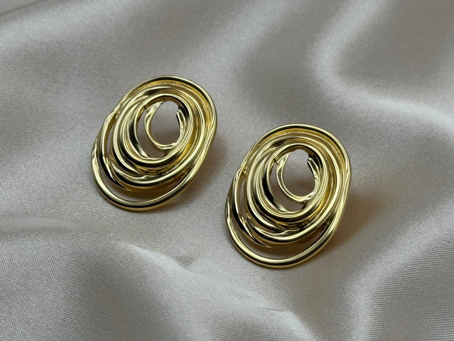 Boucles d'oreilles Enora couleur or