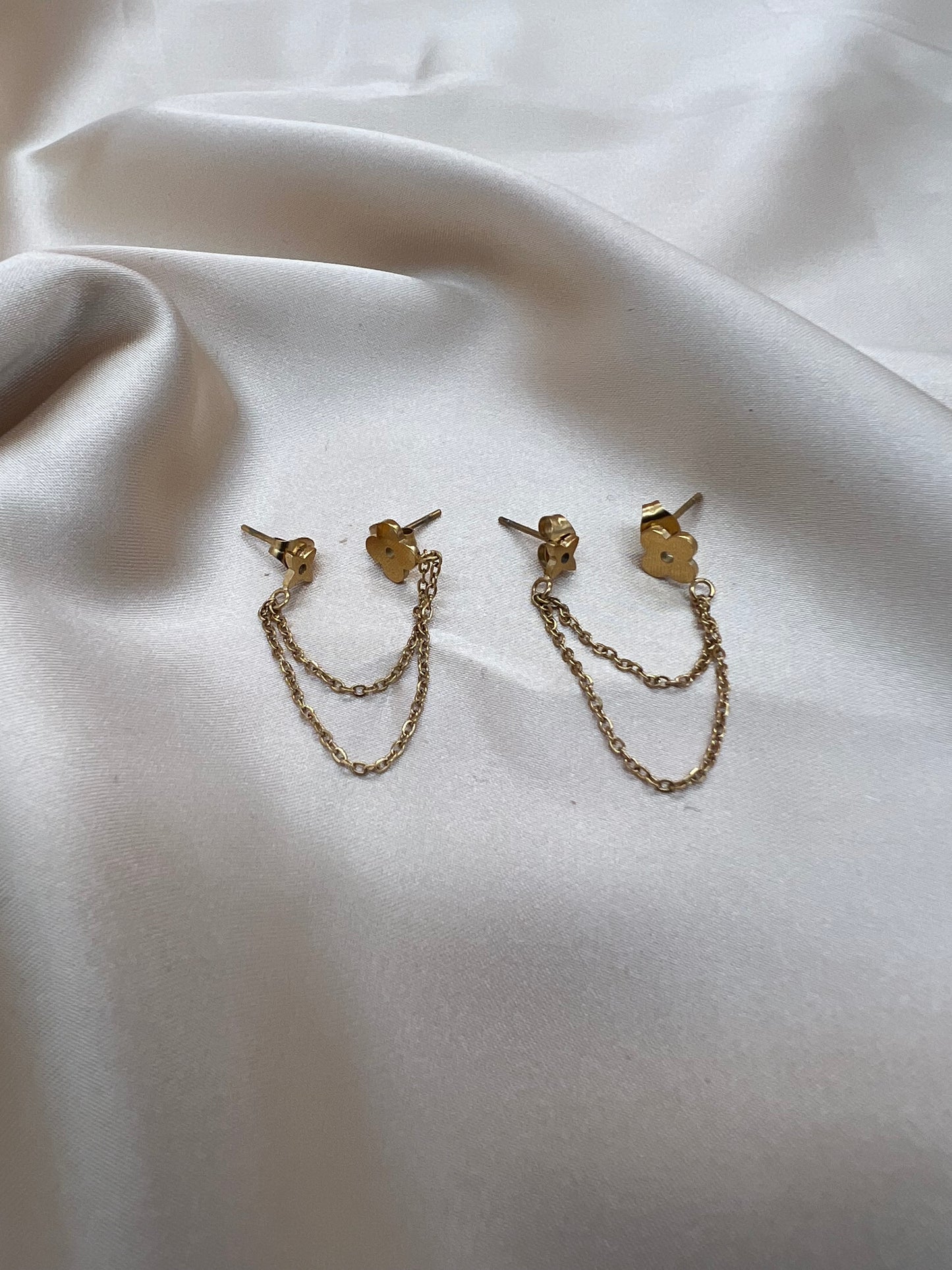 Boucles d'oreilles Sandy couleur or