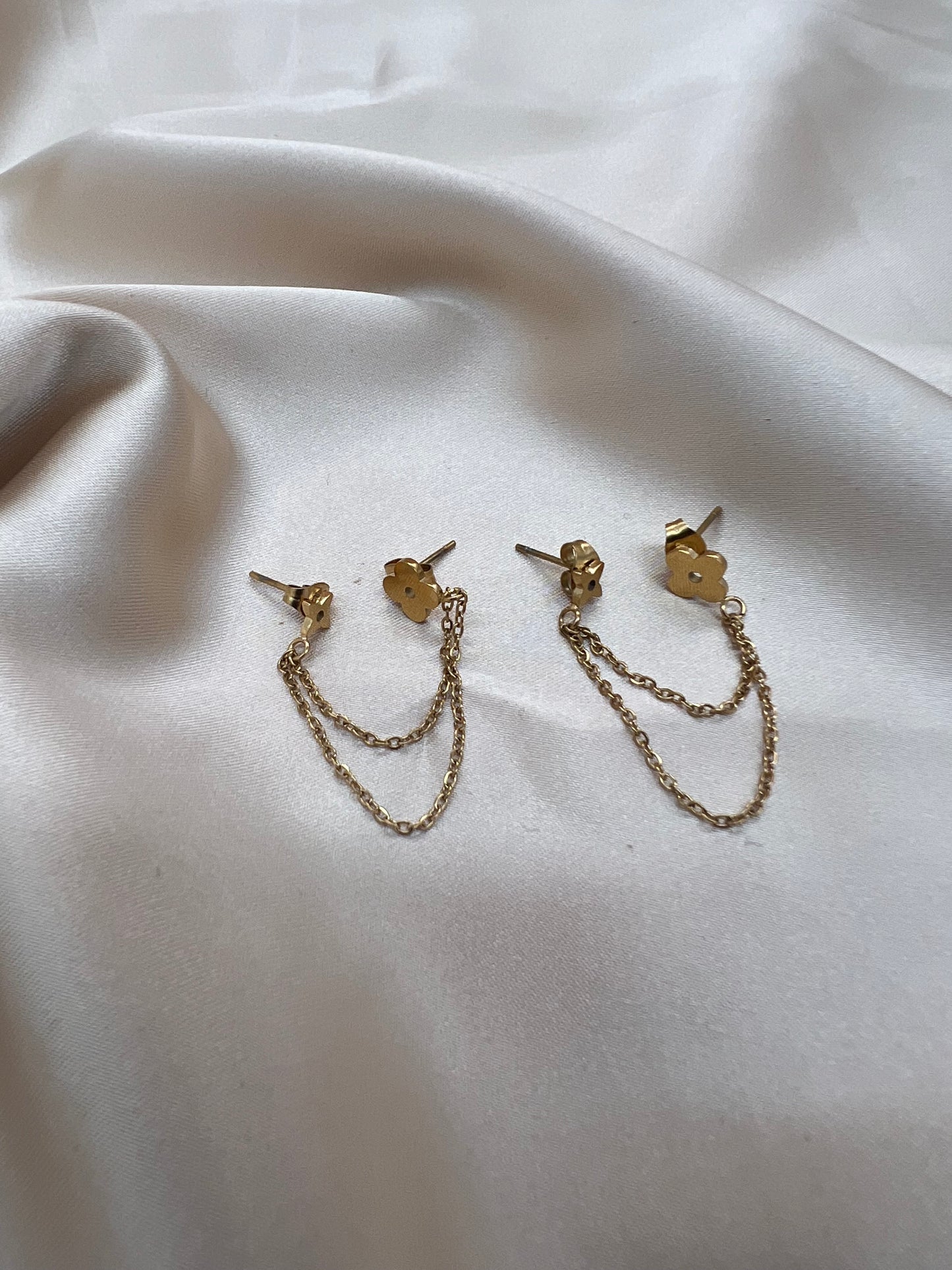 Boucles d'oreilles Sandy couleur or
