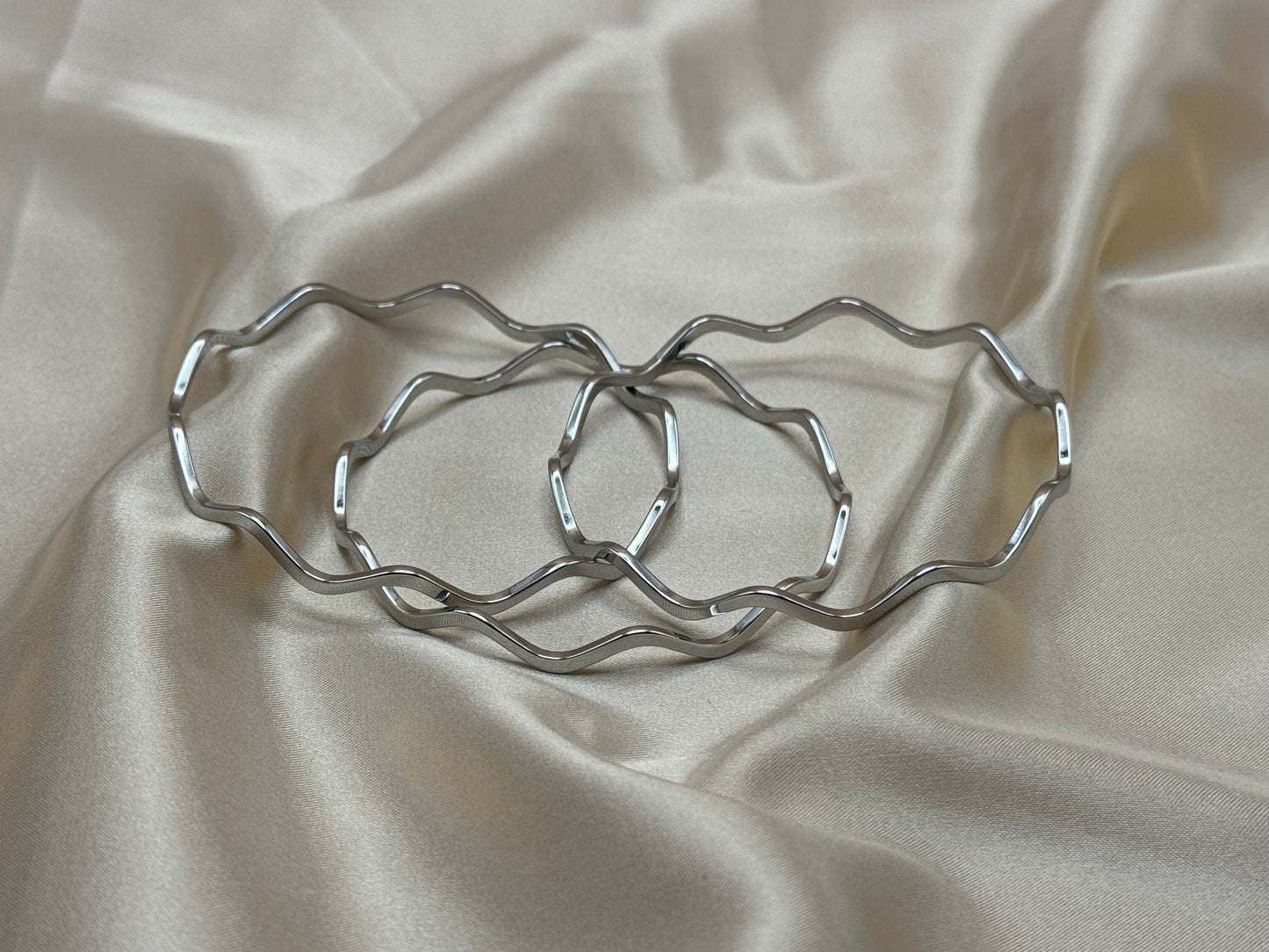 Bracelets Amalya couleur argent
