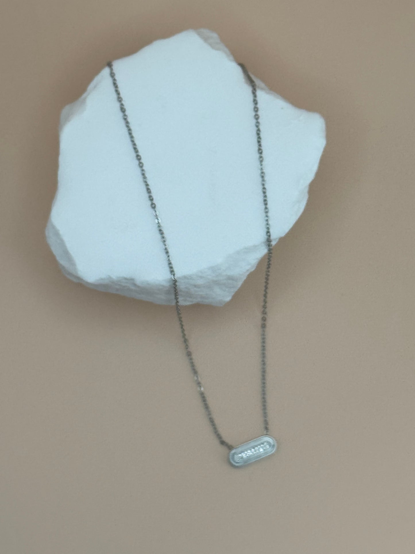 Chaîne Maisha couleur argent
