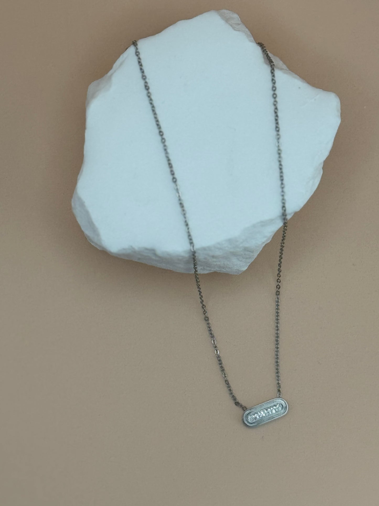 Chaîne Maisha couleur argent