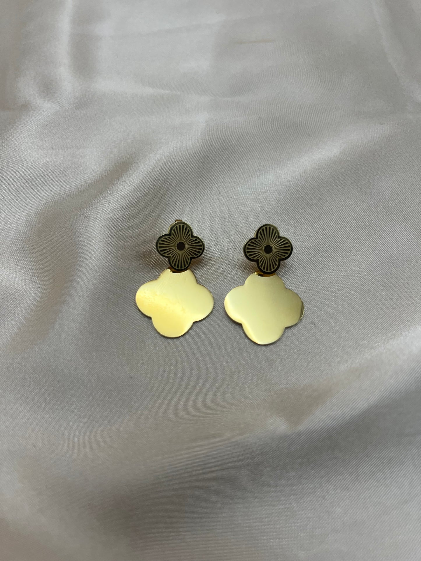 Boucles d'oreilles Candice couleur or