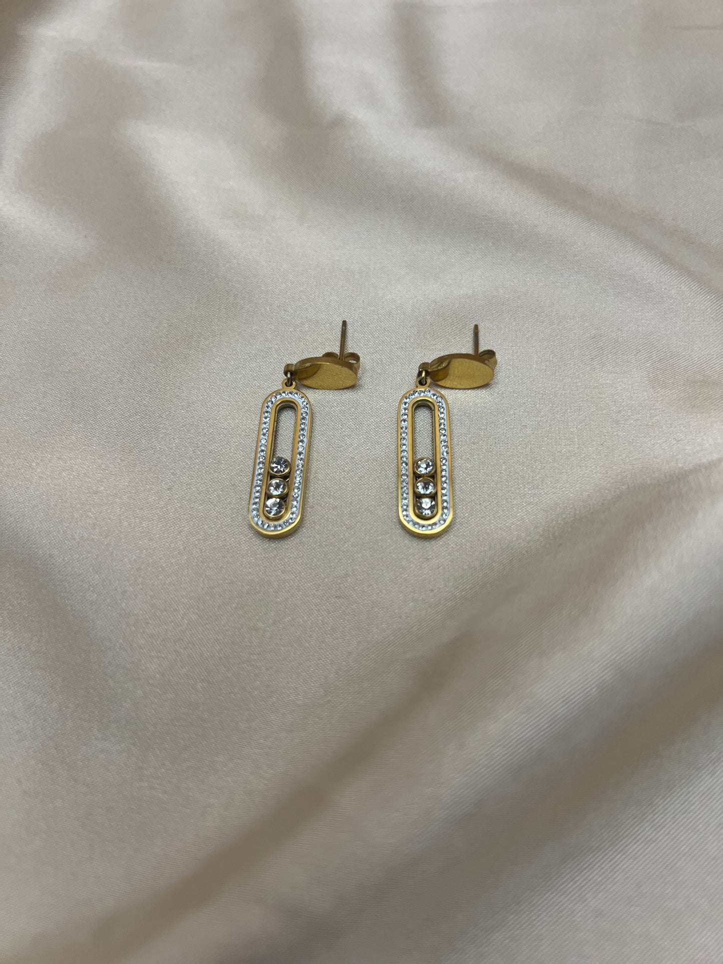Boucles d'oreilles Odilia couleur or