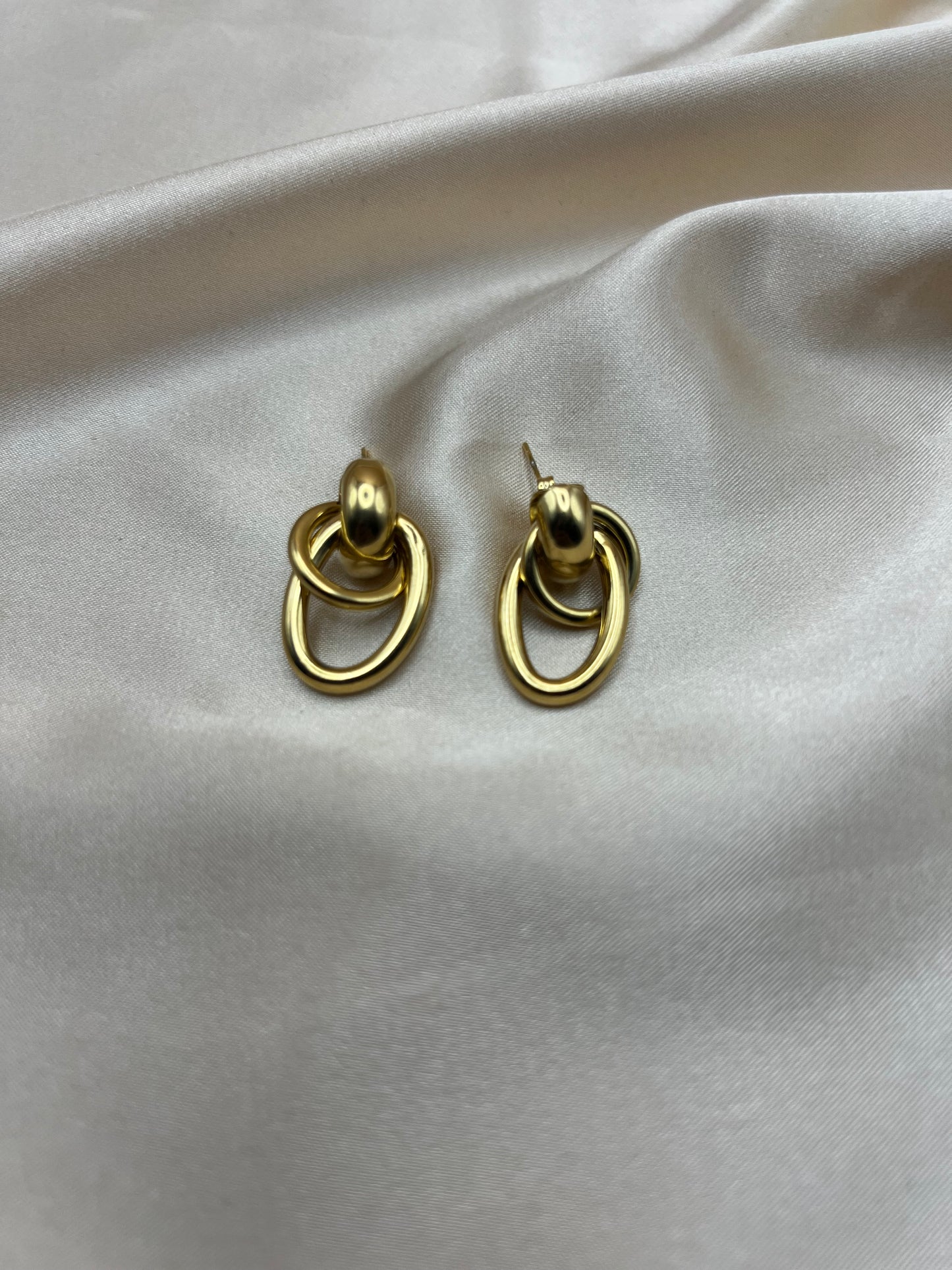 Boucles d'oreilles Amoréa couleur or