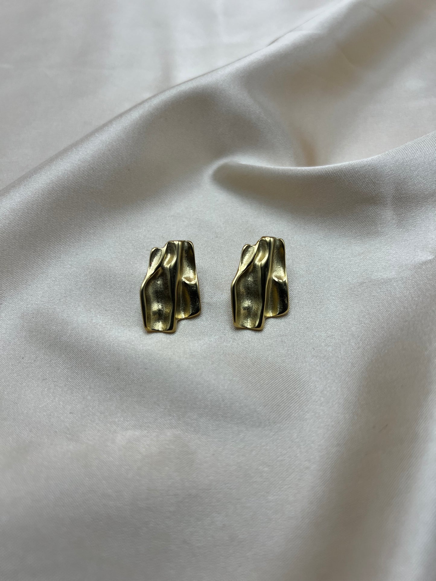 Boucles d'oreilles Orphée couleur or
