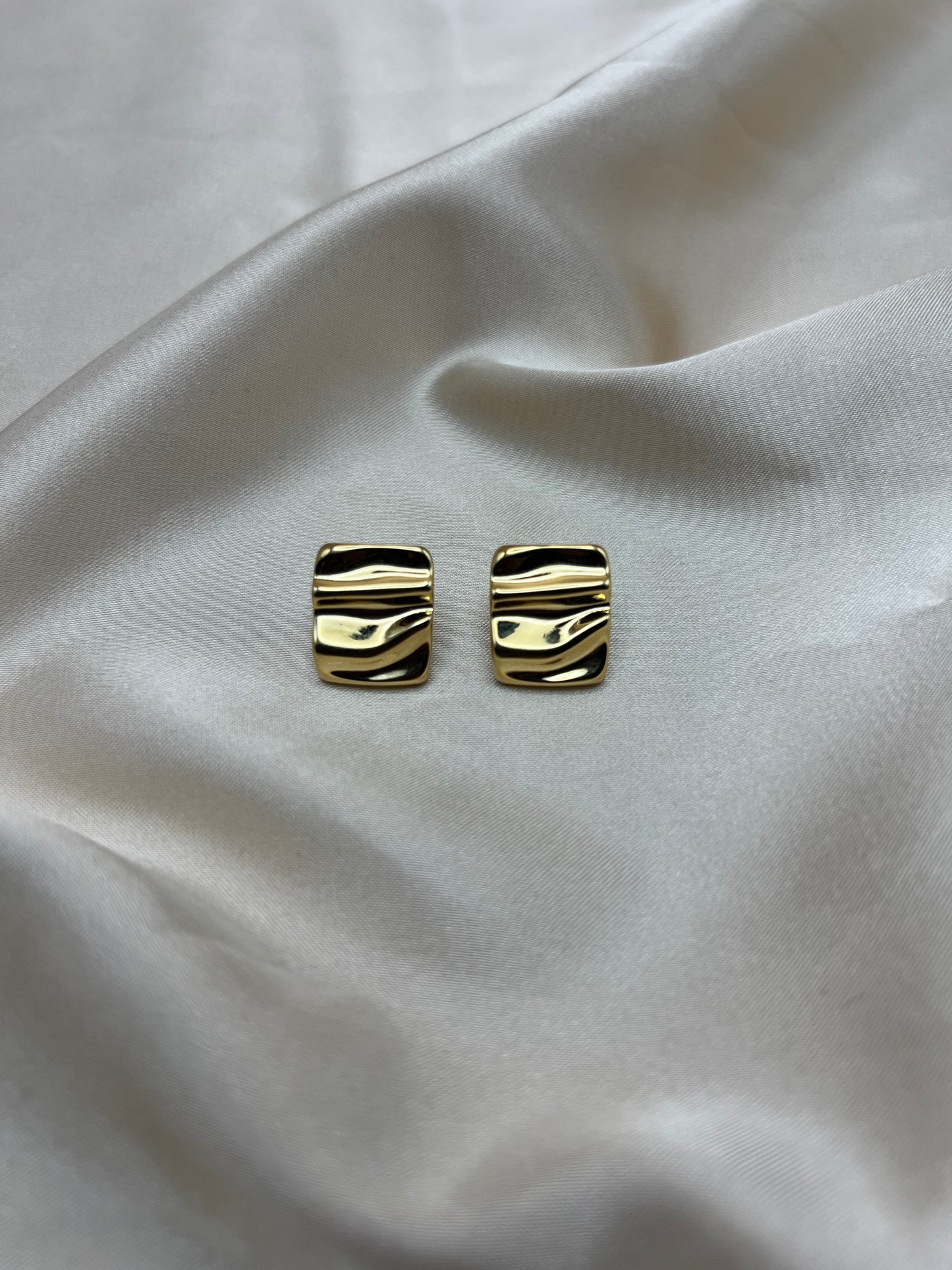 Boucles d'oreilles Raïssa couleur or