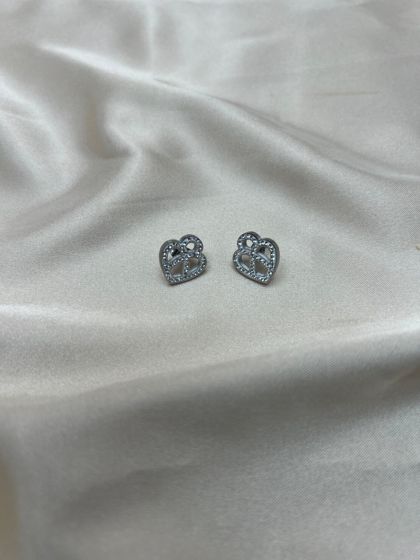 Boucles d'oreilles Royalia couleur argent