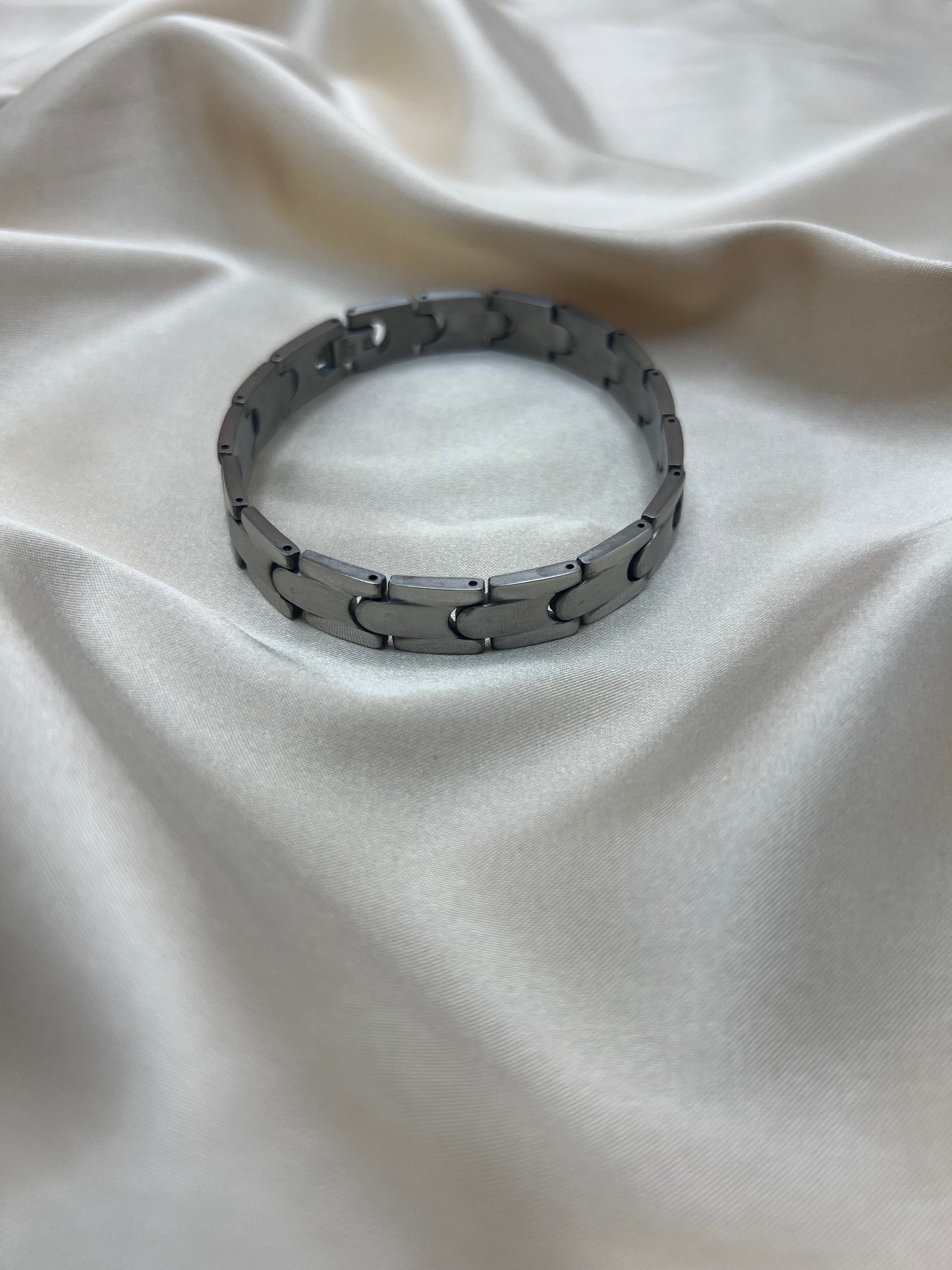 Gourmette Silvar pour homme couleur argent