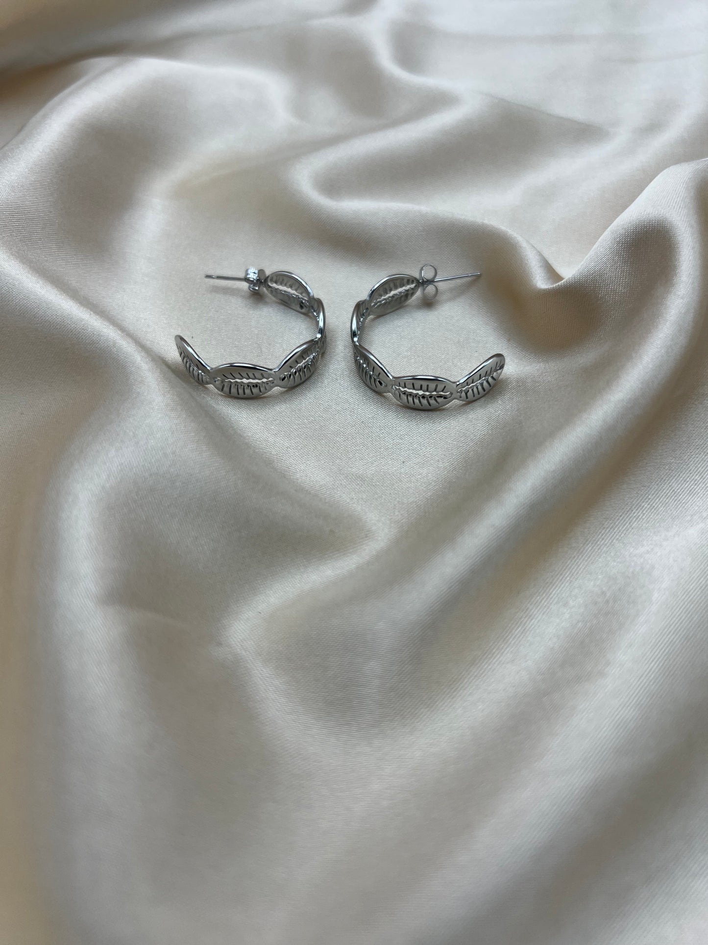 Boucles d'oreilles Adila couleur argent