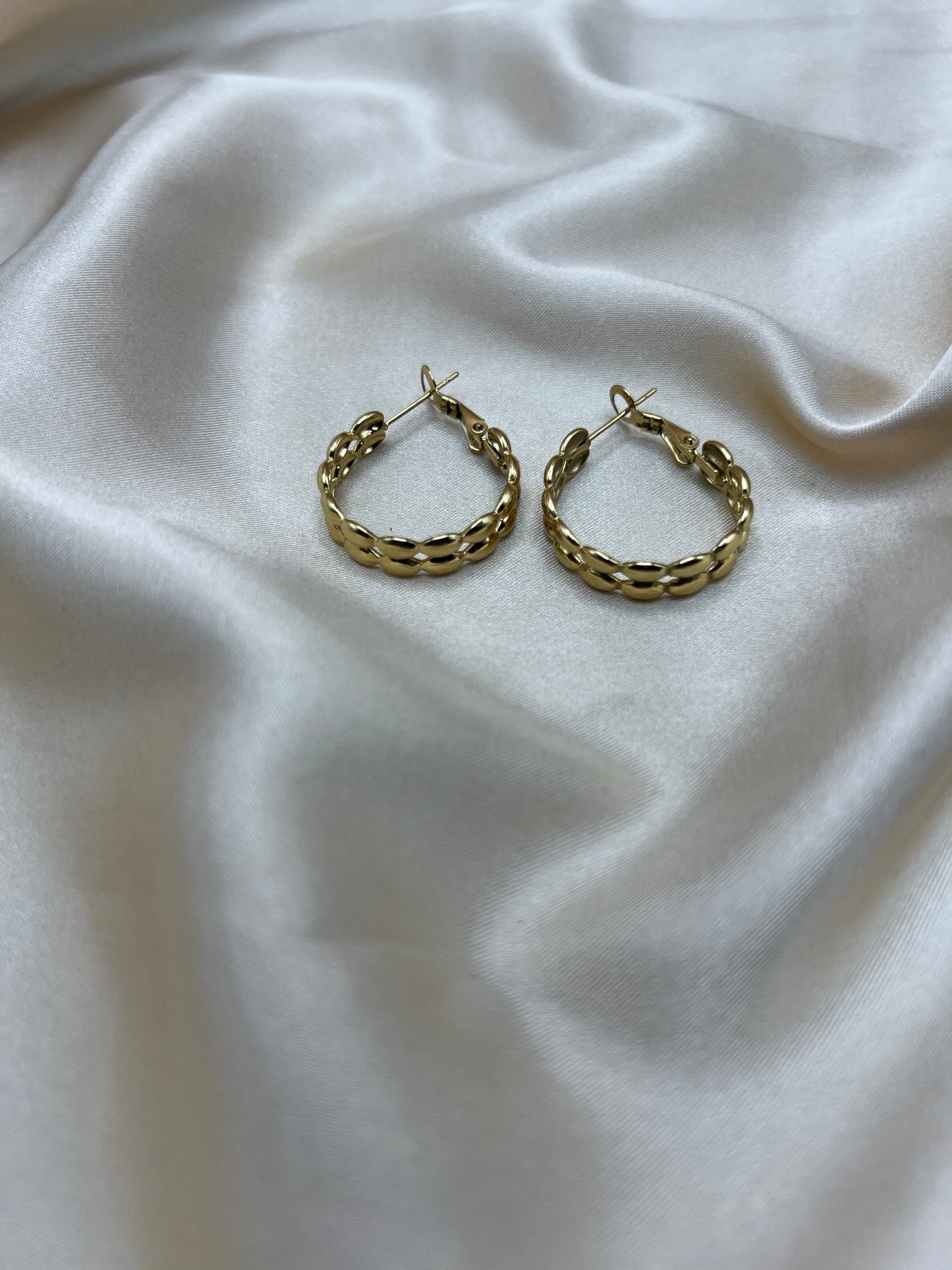 Boucles d'oreilles Myrel couleur or
