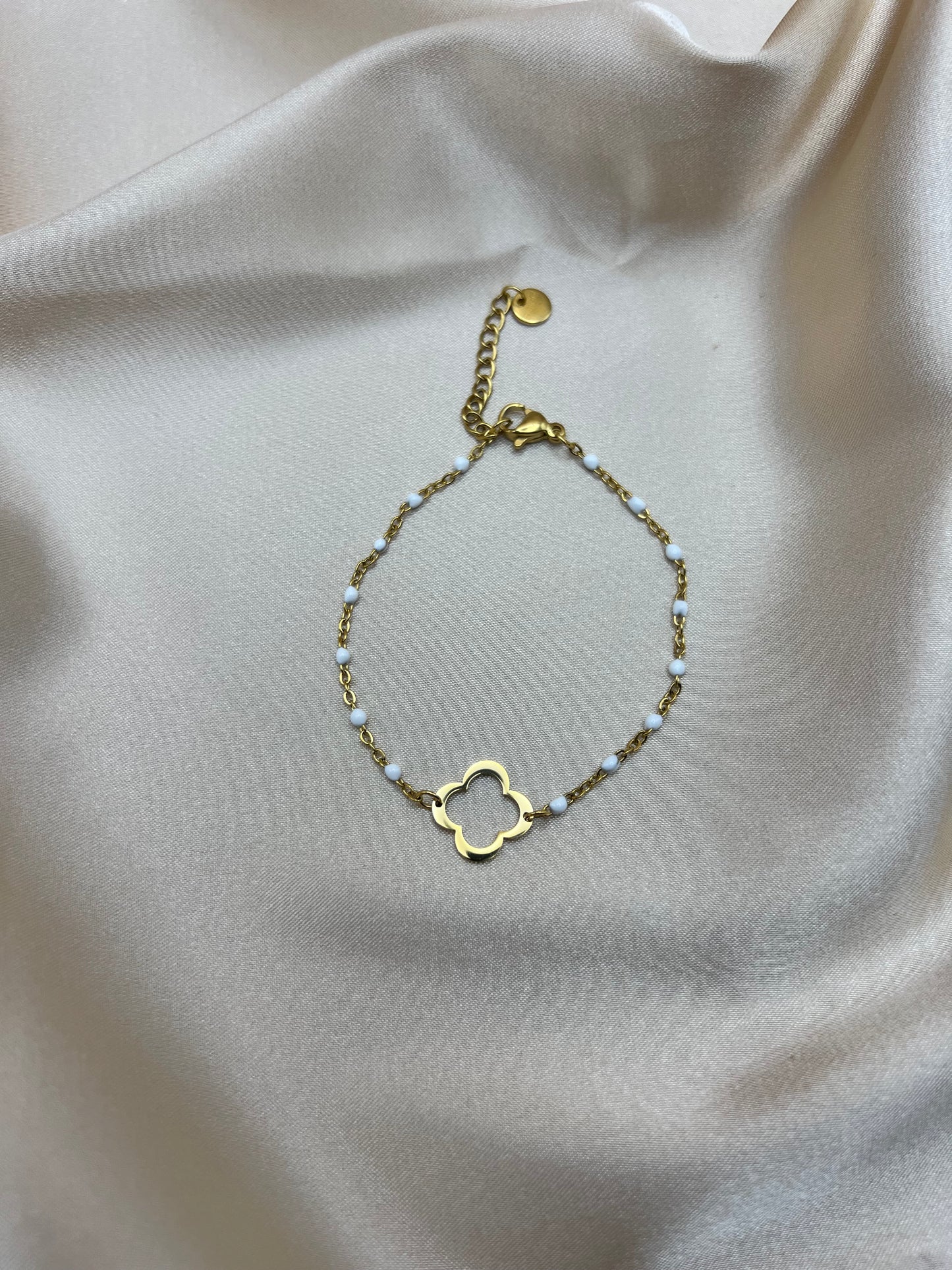 Gourmette Nella blanc