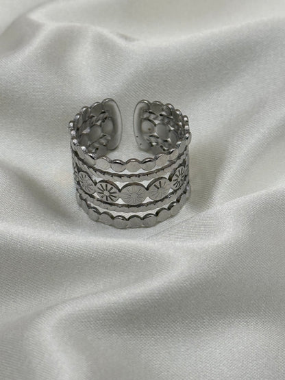 Bague Amaryne couleur argent