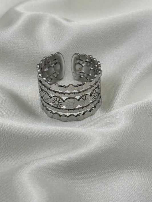 Bague Amaryne couleur argent