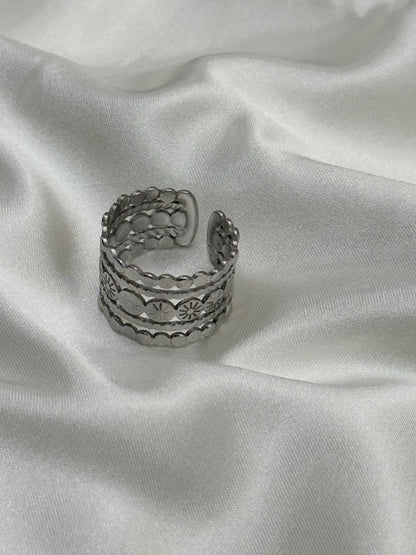 Bague Amaryne couleur argent