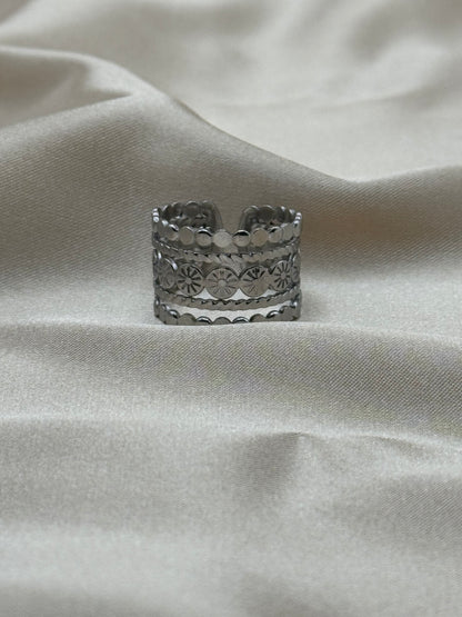 Bague Amaryne couleur argent