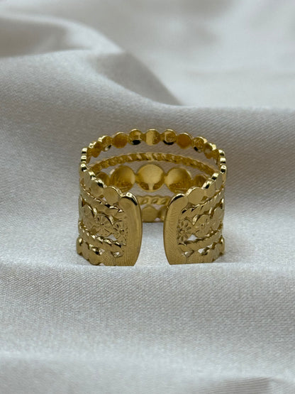 Bague Amaryne couleur or