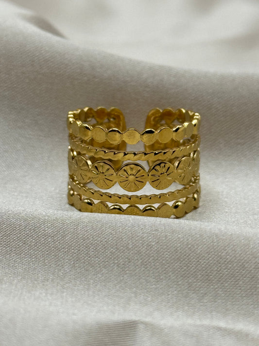Bague Amaryne couleur or