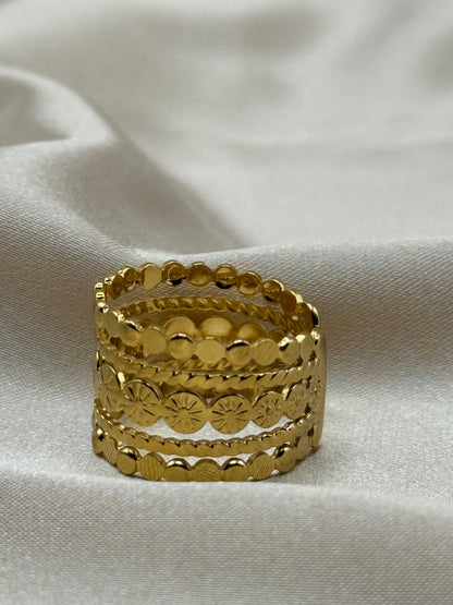 Bague Amaryne couleur or