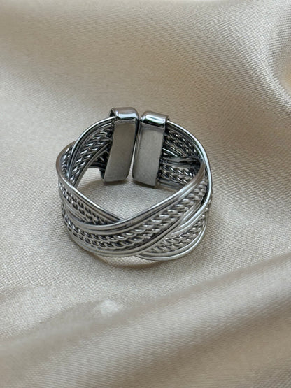 Bague Joline couleur argent