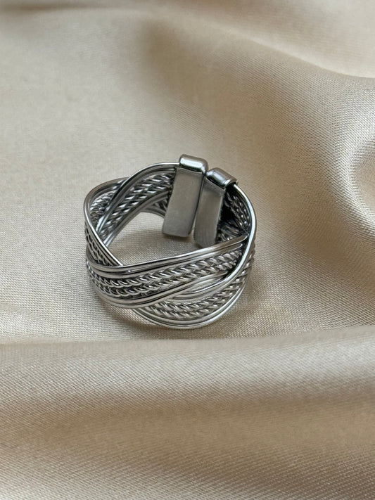 Bague Joline couleur argent