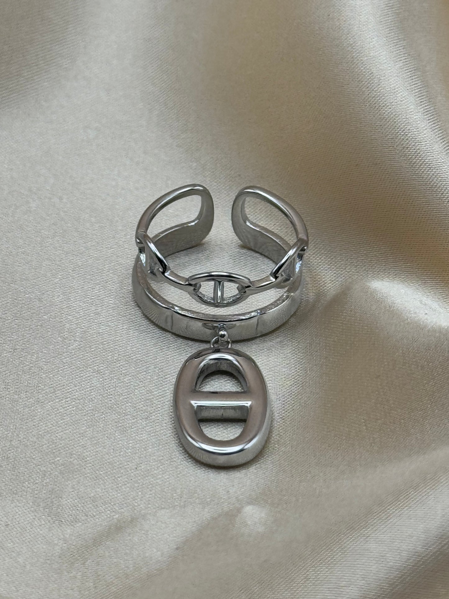 Bague Salvy couleur argent