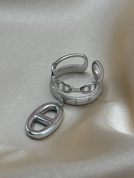 Bague Salvy couleur argent