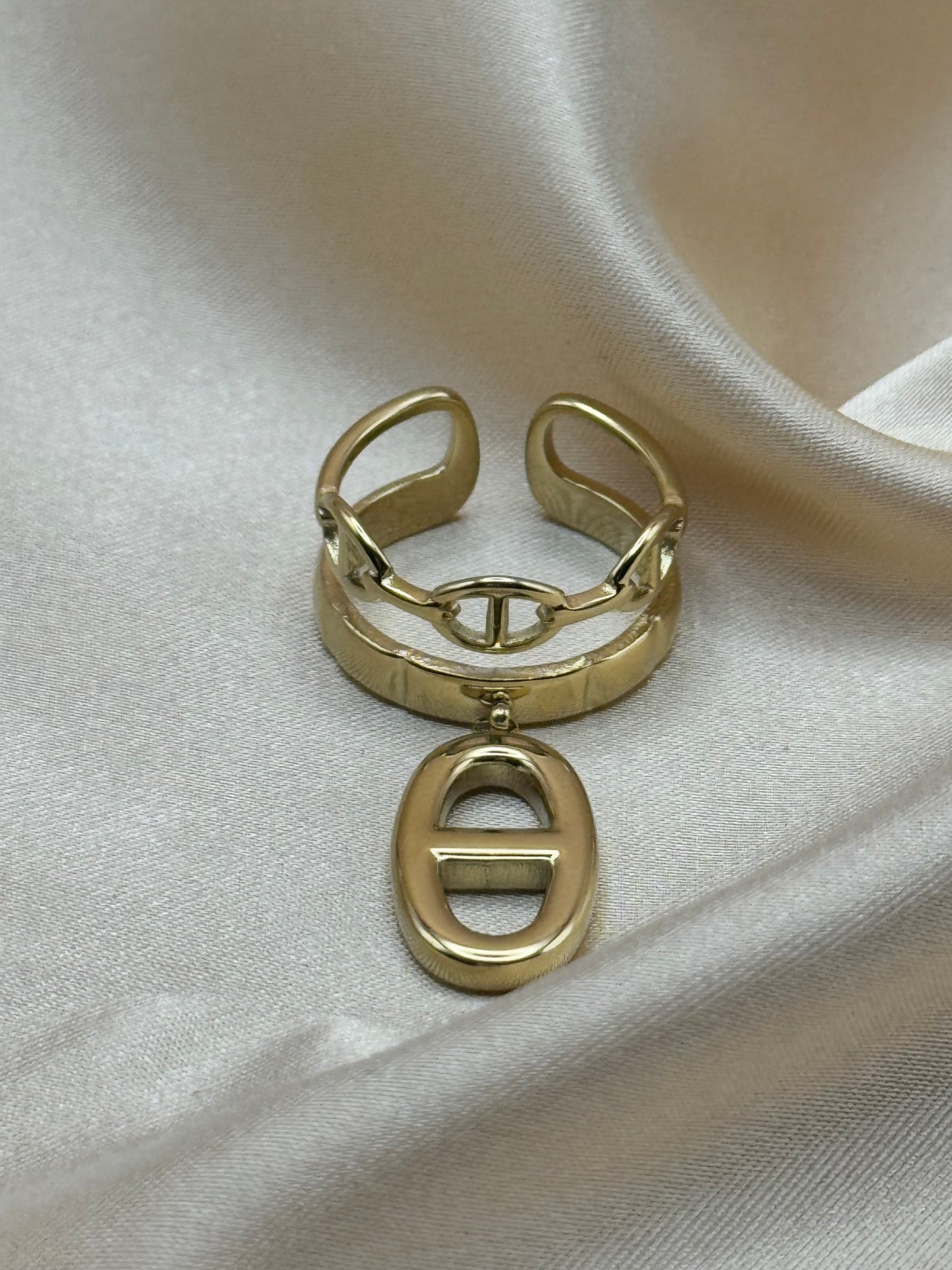 Bague Salvy couleur or