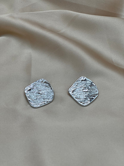 Boucles d'oreilles Grazie couleur argent