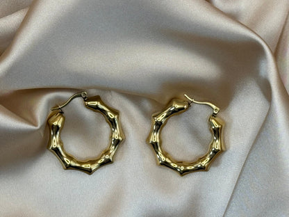 Boucles d'oreilles Inaya couleur or