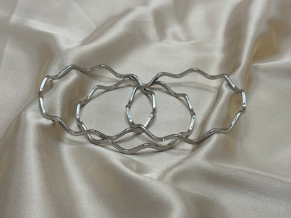 Bracelets Amalya couleur argent