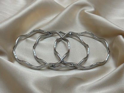 Bracelets Zélya couleur argent