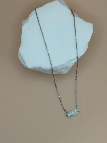 Chaîne Maisha couleur argent