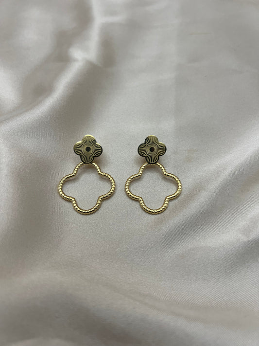 Boucles d'oreilles Adèle couleur or