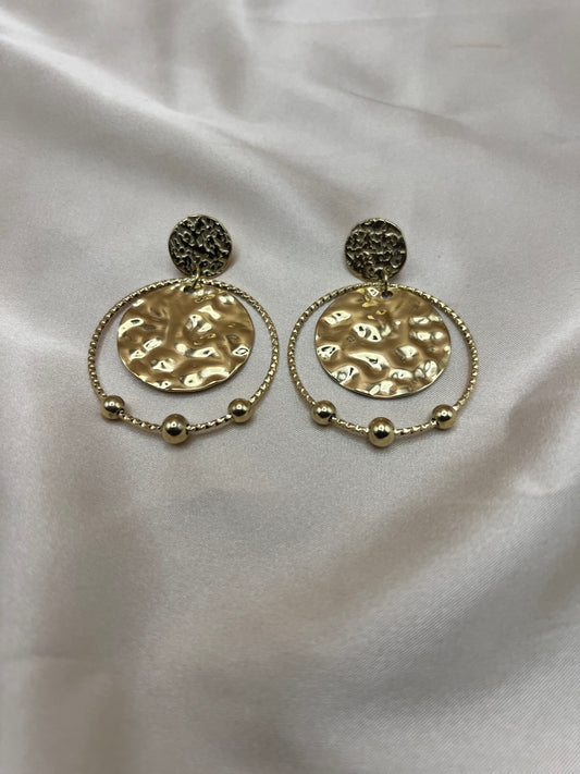 Boucles d'oreilles Malya couleur or
