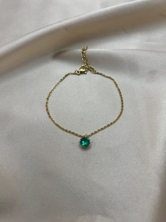 Gourmette Naïla vert