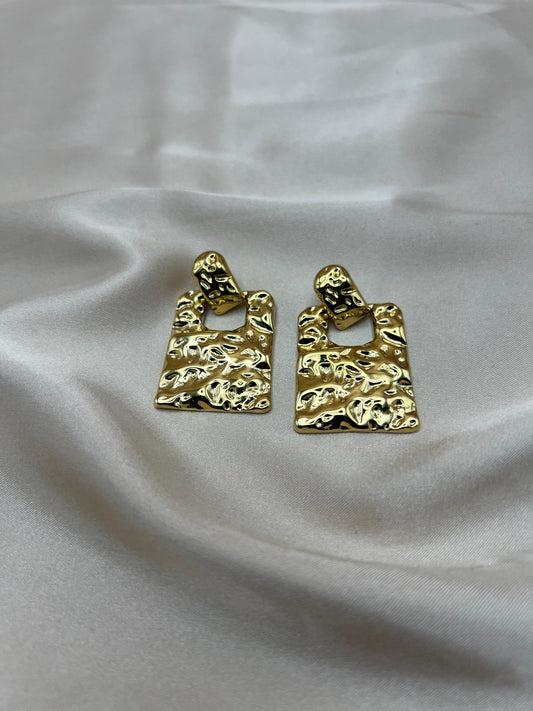 Boucles d'oreilles Shani couleur or