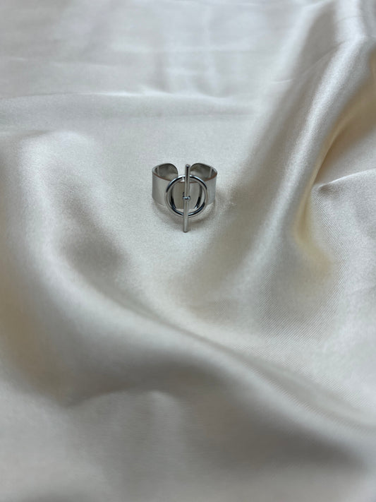 Bague Mandisa couleur argent