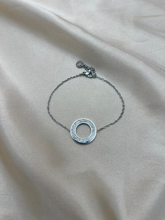 Gourmette Eclat couleur argent
