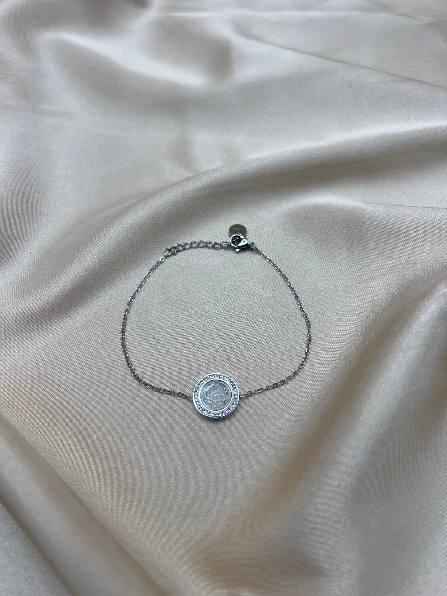 Gourmette Lulu couleur argent