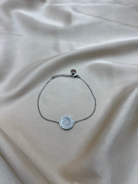 Gourmette Lulu couleur argent