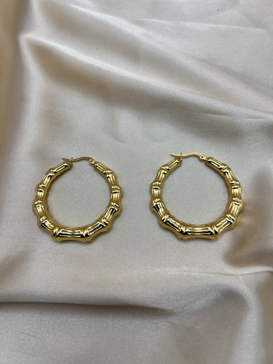Boucles d'oreilles Kenza couleur or