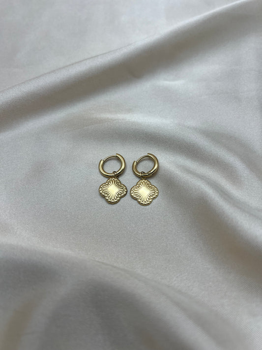 Boucles d'oreilles Nyota couleur or