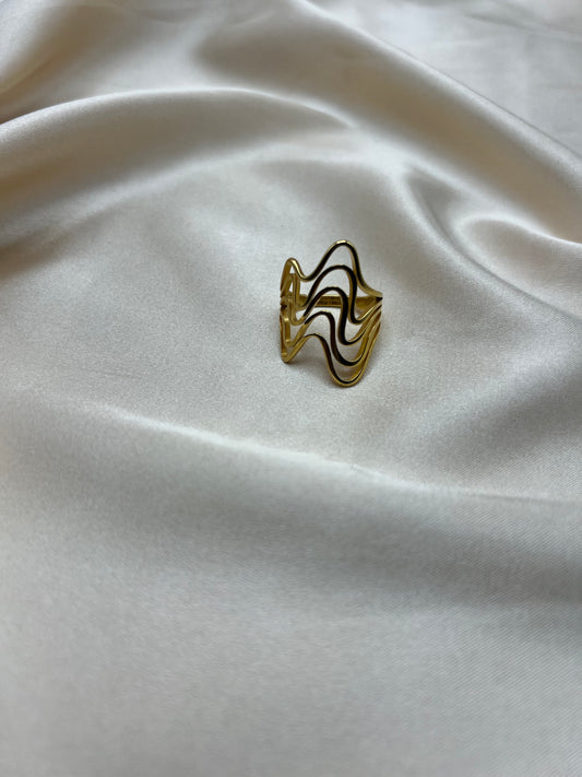 Bague Nerissa couleur or